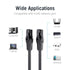 Vention Kabel LAN RJ45 Flat Cat6  Cat 6 UTP Patch Cable 1000Mbps 10M 15M 20M 30M 40M - IBA