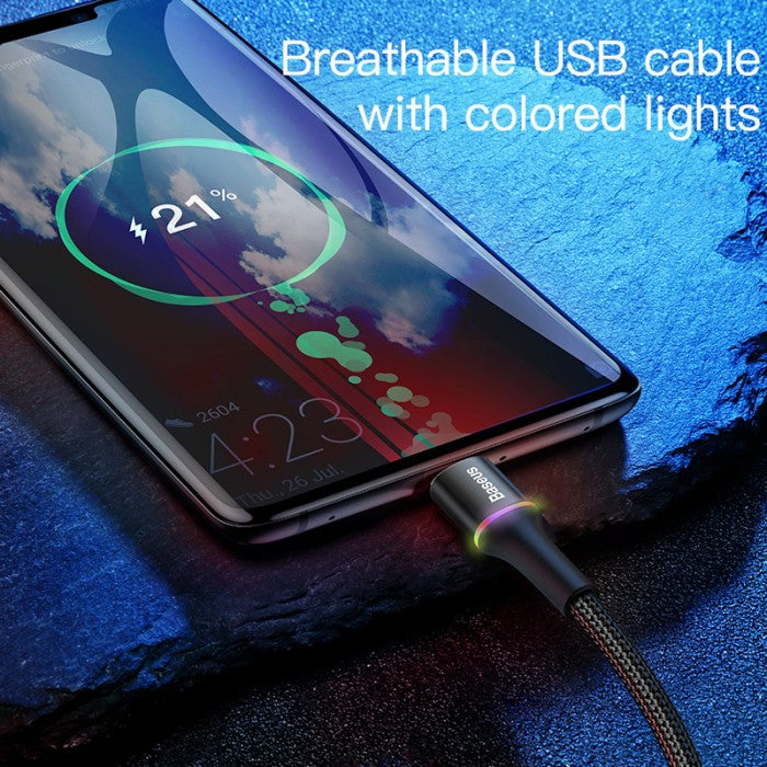 BASEUS halo data cable USB For Type-C 3A 1m CATGH-B