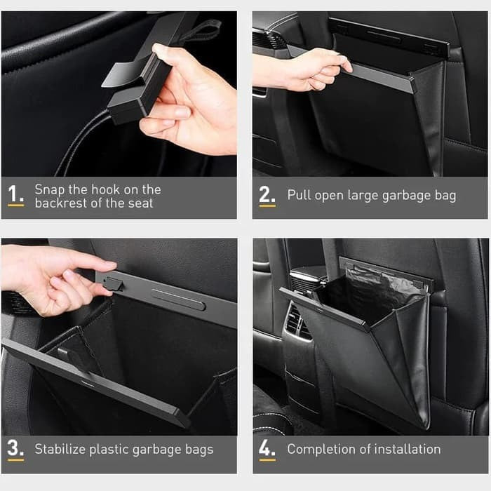 Baseus Large Garbage Bag for Back Seat of Cars CRLJD-A0