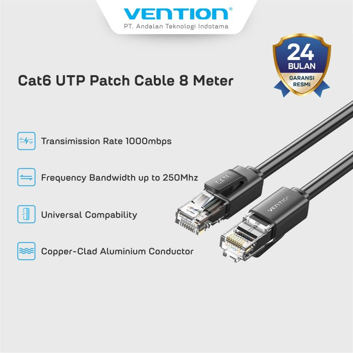 Vention Kabel LAN RJ45 Cat6 UTP Patch Gigabit Ethernet Cable - IBR