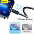 Baseus Kabel data c to ip dynamic series fast charging 20w 1m CALD