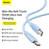 BASEUS Kabel Type-c to Type-c 100w Fast Charging Jelly Silica CAGD