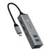 BASEUS Cube Type-C to USB3.0*3+USB2.0*2 HUB Adapter Dark gray CAHUB-D