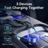 Vention Car Charger USB C 60W 3A With Built in Cable USB C / Lightning - FFO