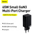 Baseus GaN3 Pro Kabel Charger 2C+U 65W EU - CCGP