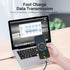 Vention Kabel Data USB Type C to USB 2.0 A Cotton Braided Cable 1M 2M Fast Charging - COF