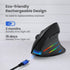 MPOW - VictSing RGB Rechargeable Ergonomic Mouse - VTPC324