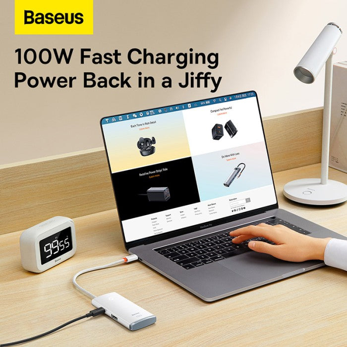 Baseus Lite Series 5-Port Type-C HUB Docking Station WKQX040002