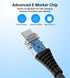 Choetech XCC-1051 Data Cable Charger Magnetic 240W USB Type C to C 1.8M Braided