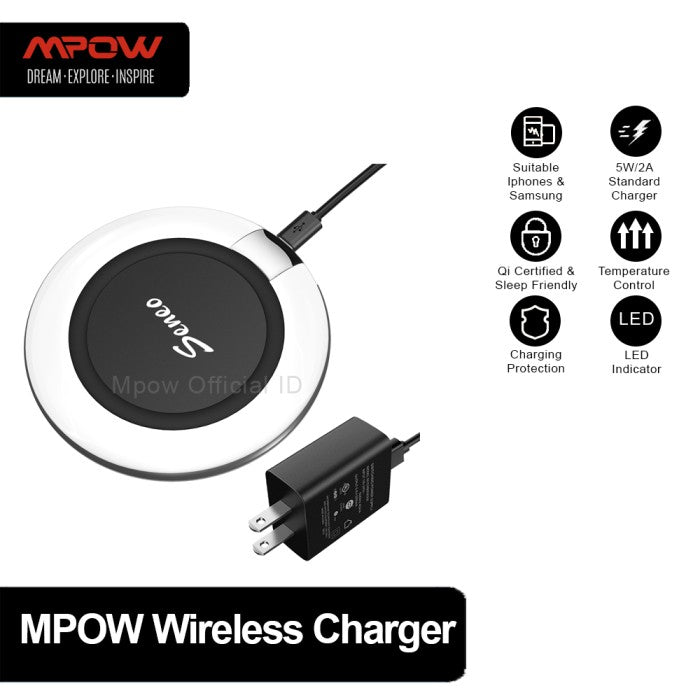MPOW - Seneo Qi Wireless Charging Pad - SNPA131