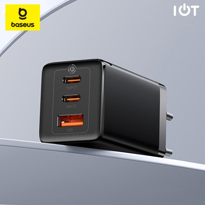 Baseus GaN5 Pro Fast Charger 2C+U 65W  EU