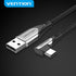 Vention Kabel Data USB Type C to USB 2.0 A Right Angle Cable 1M 2M Braided 3A Fast Charging - COE