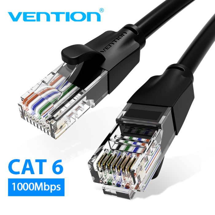 Vention Cable LAN RJ45 Cat 6.UTP Patch Gigabit Ethernet - IBE