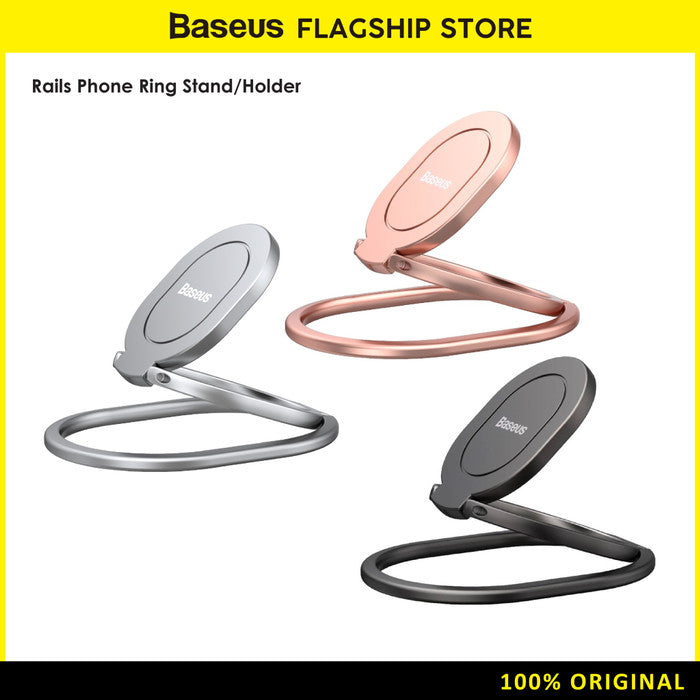 Baseus Ring Phone Holder Stand Cincin HP Bracket 360 Magnetic - LUGD