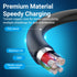 Vention Kabel USB 2.0 A Male to USB Type C Male Cable with USB Power Supply 0.5M PVC - CQK