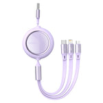 BASEUS Bright Mirror 1-for-3 Data Cable USB to MLC 1.2m 66W - CAMLC-MJ