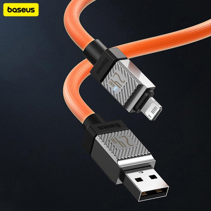 Baseus CoolPlay Series Fast Charging Cable USB to iP 2.4A 1m