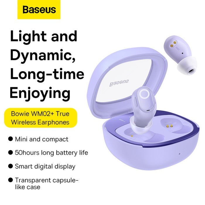 Baseus Bowie WM02 Plus True Wireless Earphones TWS Bluetooth NGTW28