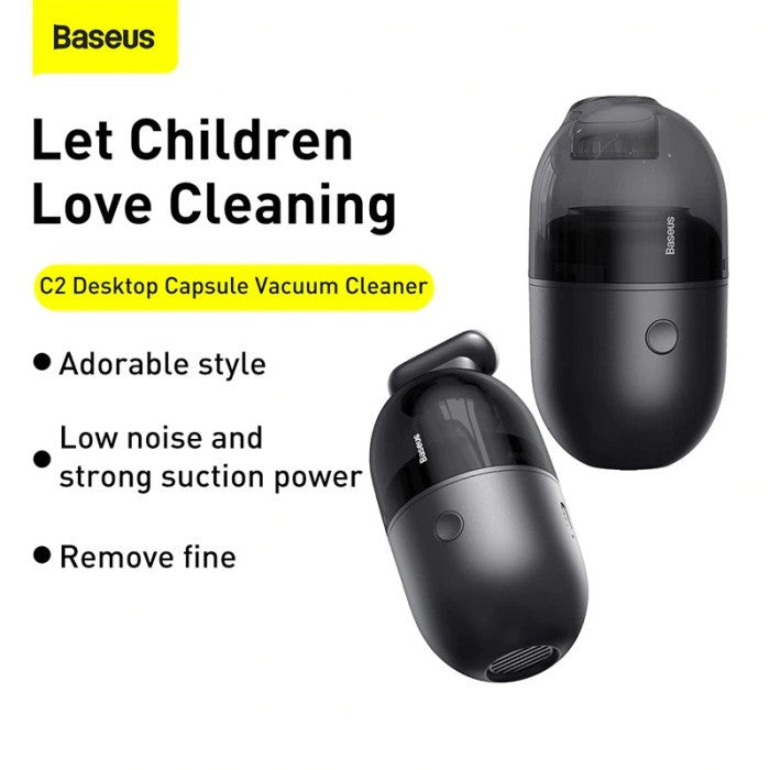 BASEUS C2 Desktop Capsule Vacuum Cleaner CRXCQC2