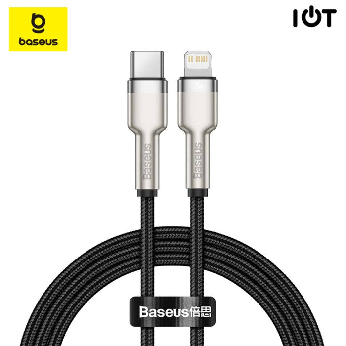 BASEUS Cafule Series Metal Data Cable Type-C to iP 20W 2m- CATLJK-B0