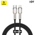 BASEUS Cafule Series Metal Data Cable Type-C to iP 20W 2m- CATLJK-B0