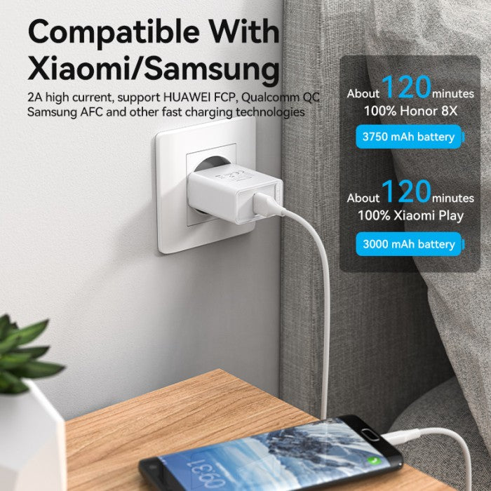 Vention Kabel Charger USB A to Micro 2A - CTI