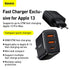 Baseus Compact Adaptor Quick Charger 2U+C 30W EU -CCXJ-E