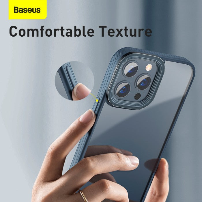 Baseus Crystal Phone Case For iP 13 pro max 2021 Blue
