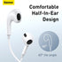 Baseus Encok 3.5mm Lateral In-ear Wired Earphone H17 - NGCR020002