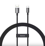 Baseus Superior (SUPERVOOC) Fast Charging Data Cable USB to C - CAYS00