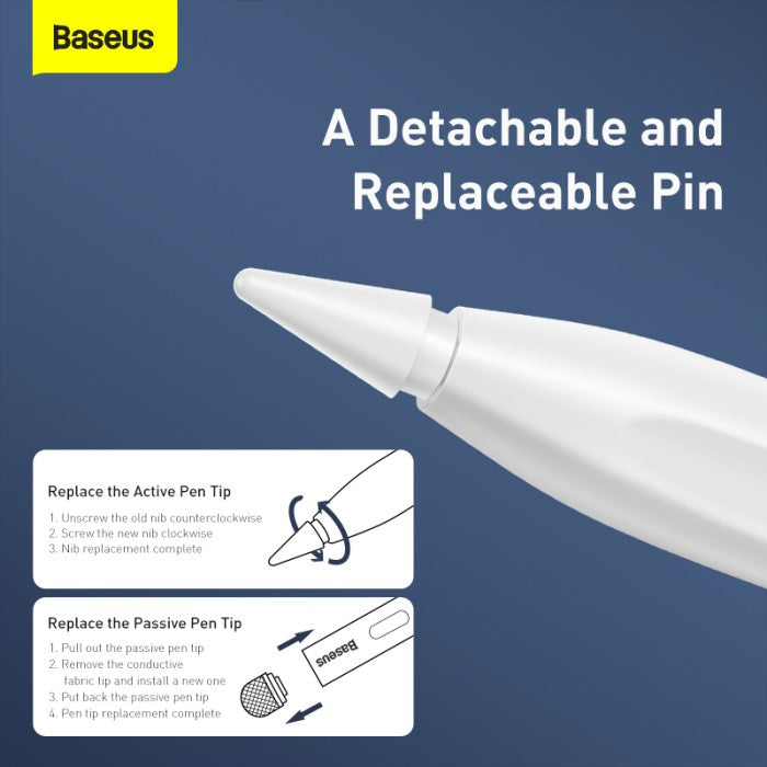 BASEUS Smooth Writing Capacitive Stylus (Active) - ACSXB-B