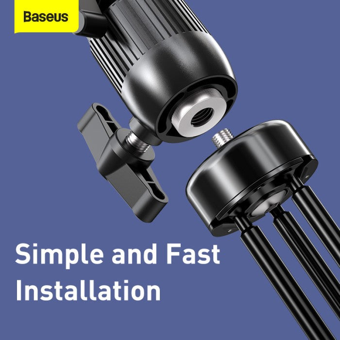 BASEUS Live Stream Holder-table Stand Light Ring - CRZB