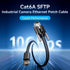 Vention Kabel Lan Ultra Flexible Cat6A SFTP Industrial Camera Ethernet Patch Cable RJ45 40Gbps 2000Mhz 12M 15M  - IBU