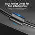 Vention Kabel Ekstension VGA (3+6) Cable Male to Male Ferrite Cores 1080P 60Hz 1M 2M 3M 5M - DAE