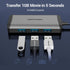 Vention Converter USB Type C to HDMI USB 3.0 RJ45 PD 0.15M Docking Station - CNC