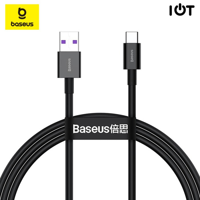 BASEUS Superior Series Fast Charging Data Cable USB to Type-C 1m CATYS
