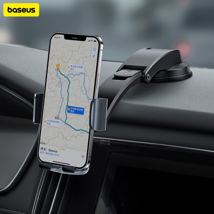 BASEUS Easy Control Clamp Car Mount Holder (A Set) - SUYK00000