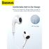 BASEUS Encok 3.5mm lateral in-ear Wired Earphone H17 NGCR
