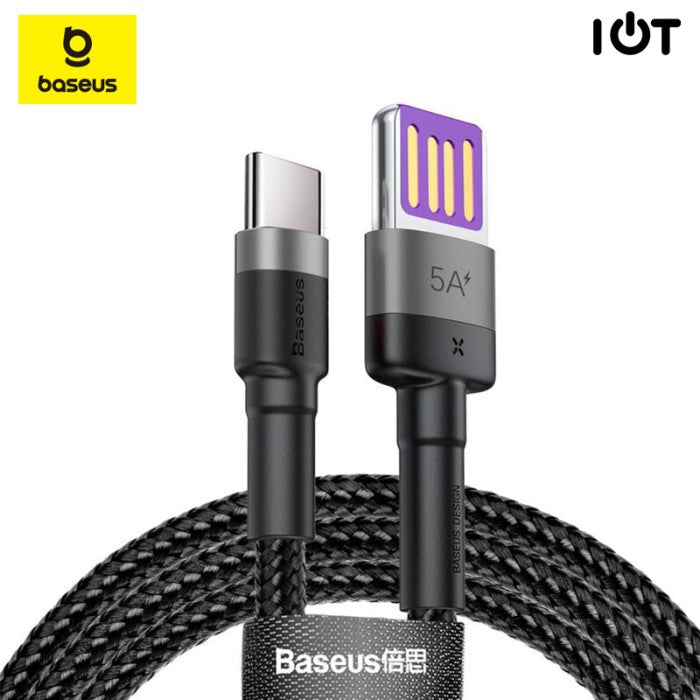 BASEUS Cafule HW QC USB Double-sided For Type-C 40w 1m - CATKLF-P
