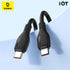 Baseus Pudding Series Fast Charging Cable Type-C to Type-C 100W 2M