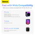Baseus Comet Series DualCable Digital Display Powerbank 10000mAh 22.5W