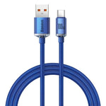 BASEUS Crystal Shine Series Fast Charging USB to C 100w 2m CAJY05