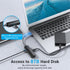 Vention Hub Adapter USB 2.0 3.0 Lan Power Port RJ45 5Gbps 1000Mbps - CHN