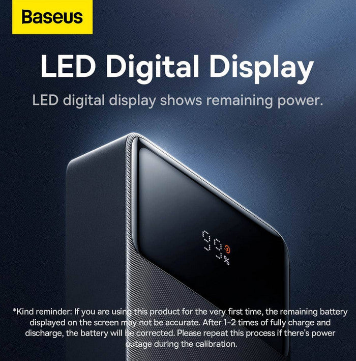 Baseus Bipow Powerbank Digital Display 20000mAh 25W - PPBD02