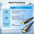 Vention Kabel HDMI 2.0 Fiber Optical Cable Male to Male Zink Alloy 5M 10M - ALA