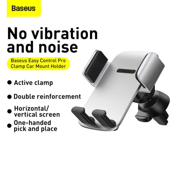 Baseus Easy Control Pro Clamp Car Mount Holder (A Set) - SUYK01011