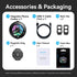 Vention Kipas Pendingin Magnetic Mobile Phone Fan Cooler with 3 Gear Adjustment LED - KQK