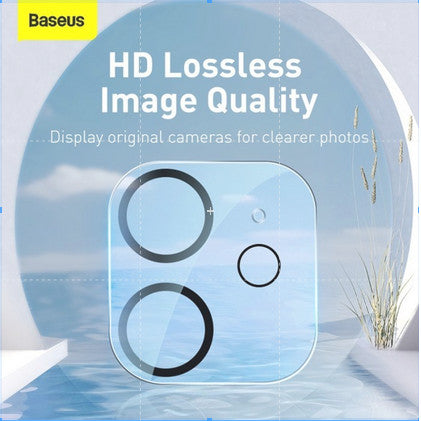 BASEUS Full-Frame Lens Film For iP 12/iP 12 Pro 2pcs - SGAPIPH61N-AJT