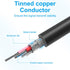 Vention Kabel Audio AUX 6.5mm TRS Male To XLR Female Jack Audio Cable 1M 2M 3M 5M - BBE