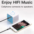 Vention Fabric Braided 3.5mm Male to Male Audio Cable - BAG